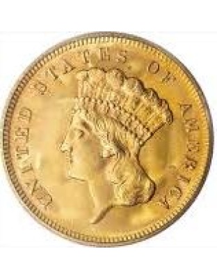 $3 Indian Princess MS-64