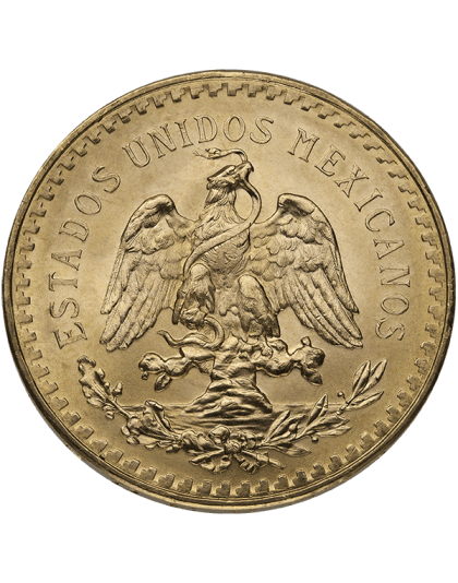 50 Peso Mexican Gold