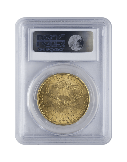 Common Date $20 Liberty MS63