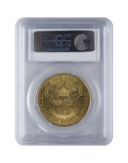 Common Date $20 Liberty ms64