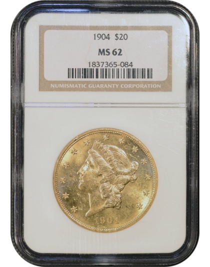 $20 Type III Liberty MS-62