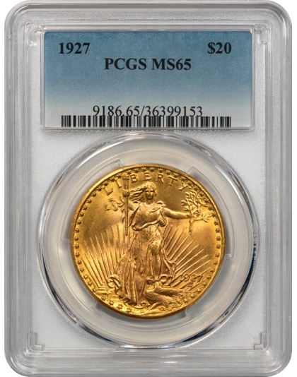 $20 Saint-Gaudens MS-65