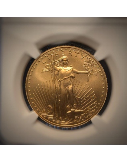 2007-W $50 Gold Eagle Burnished MS70 NGC