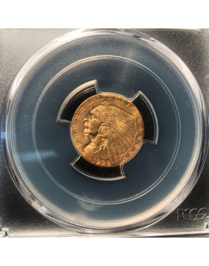 1928 $2.50 Indian Gold MS65 PCGS