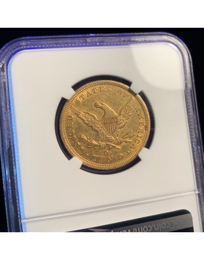 1844-O $10 Liberty Gold AU55 NGC