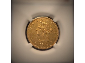 1844-O $10 Liberty Gold AU55 NGC