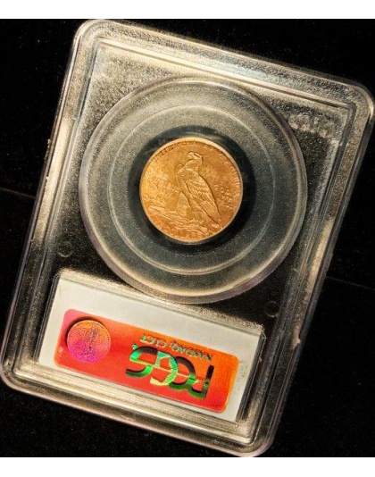 1915 $5 Indian Gold MS63 PCGS