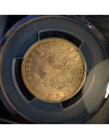 1891-CC $10 Liberty Gold MS63 CAC PCGS