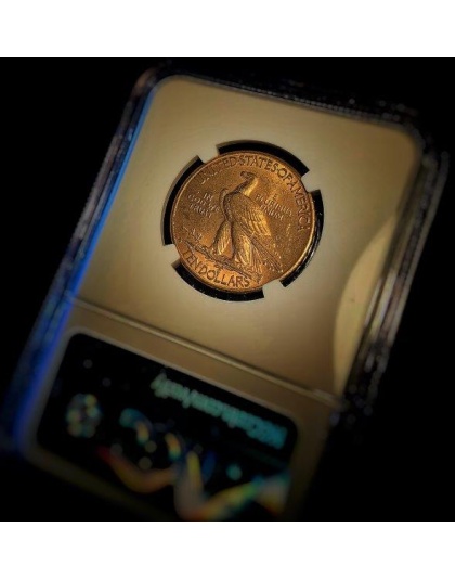 1908-D $10 Indian Gold w/Motto MS61 NGC