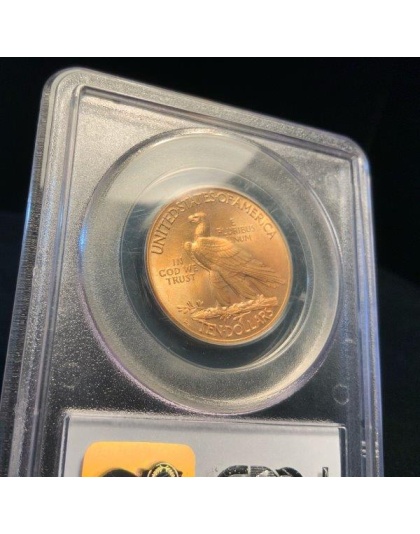 1909-D $10 Indian Gold MS64 PCGS