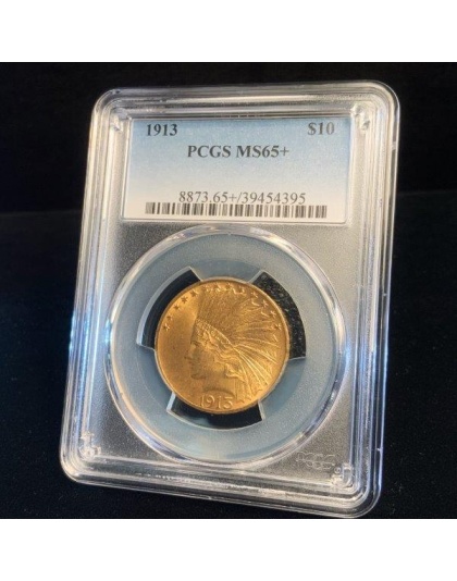 1913 $10 Indian Gold MS65+ PCGS