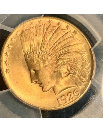 1926 $10 Indian Gold MS66 PCGS