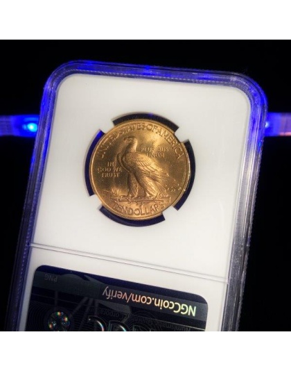 1932 $10 Indian Gold MS65+ NGC