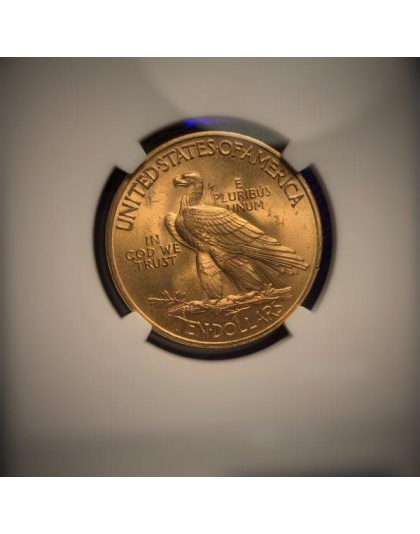 1932 $10 Indian Gold MS65+ NGC