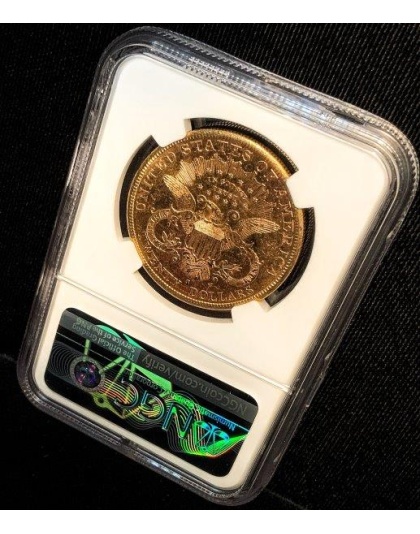 1883 $20 Liberty MS62 PL NGC