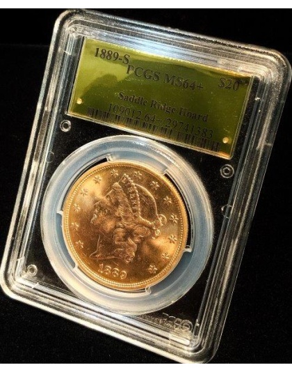 1889-S $20 Liberty MS64+ SRH PCGS