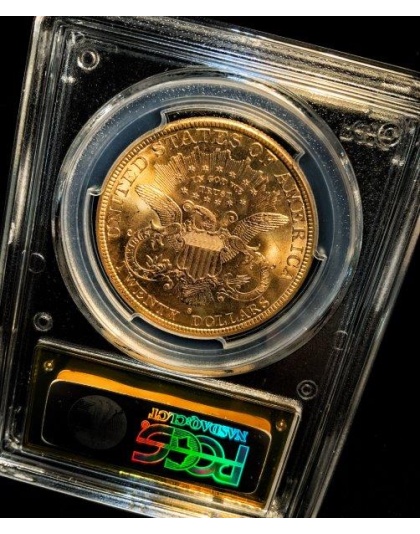 1889-S $20 Liberty MS64+ SRH PCGS