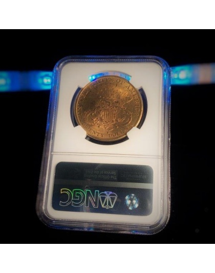 1892-S $20 Liberty MS64 GLH NGC