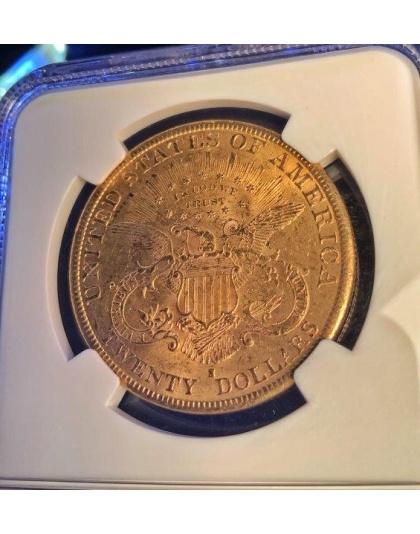 1892-S $20 Liberty MS64 NGC