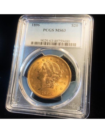 1896 $20 Liberty MS63 PCGS