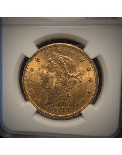 1899-S $20 Liberty MS63 NGC