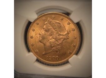1900 $20 Liberty MS65 NGC