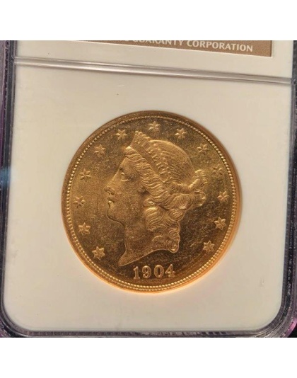 1904 $20 Liberty MS62PL PCGS