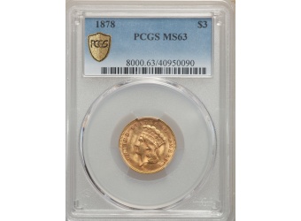 $3 Indian Princess MS-63