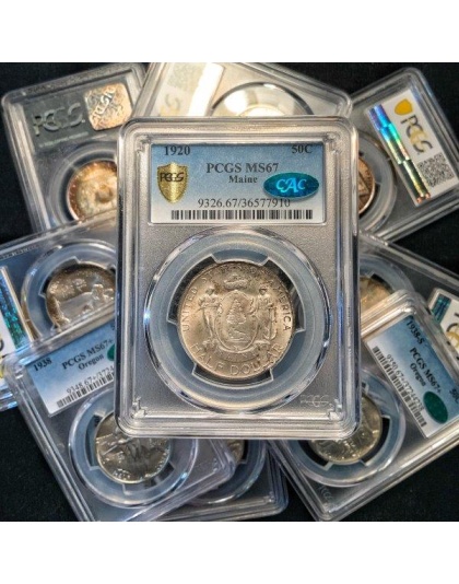 1920 Maine MS67 CAC PCGS