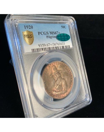 1920 Pilgrim MS67+ CAC PCGS