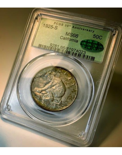 1925-S California MS66 CAC PCGS