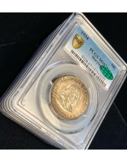 1934 Maryland MS67+ CAC PCGS