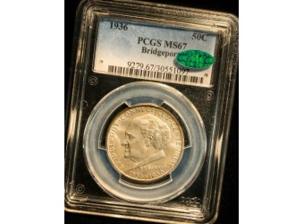 1936 Bridgeport MS67 CAC PCGS