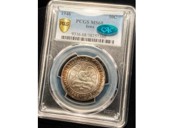 1946 Iowa MS68 CAC PCGS