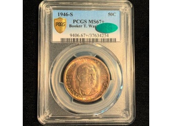 1946-S BTW MS67+ CAC PCGS