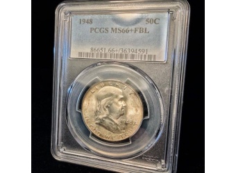 1948 Ben Franklin FBL MS66+ CAC PCGS