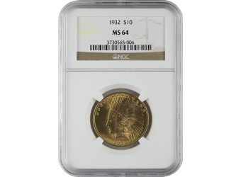 $10 Indian MS-64
