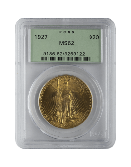 $20 Saint-Gaudens MS-62