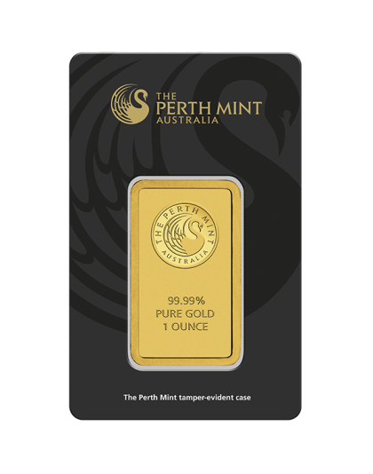 1 oz Perth Mint Gold Bar