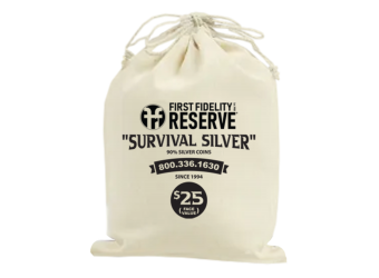 $25 Face Value Bag of 90% Silver Half Dollars