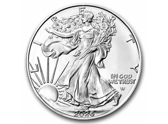 2026 1 oz American Silver Eagle BU
