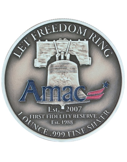 2026 AMAC 1 oz America 250 Drummer Boy Silver Round