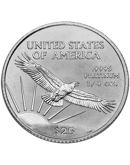 1/4 oz American Platinum Eagle (Random Date)