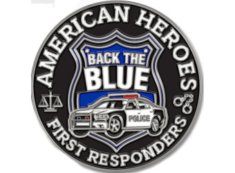 AMAC First Responders Police Challenge Coin