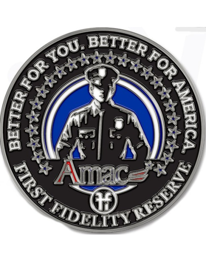 AMAC First Responders Police Challenge Coin