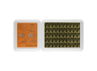 50 Gram Gold Combi Valcambi Bar