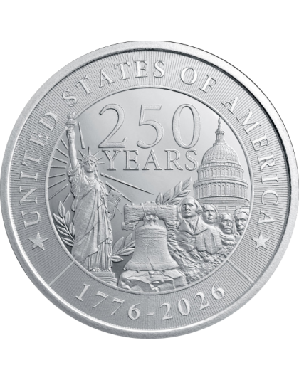 2026 1 oz 250th Anniversary Silver Round