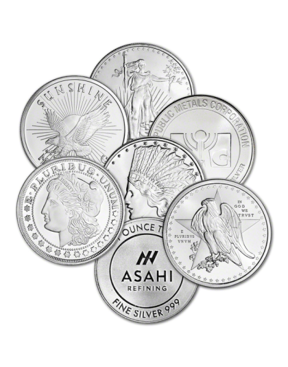 1 oz Silver Round (Any Design)