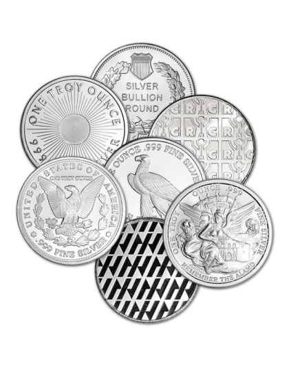 1 oz Silver Round (Any Design)