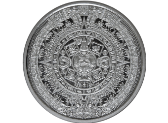 1/4 oz Aztec Calendar Silver Round